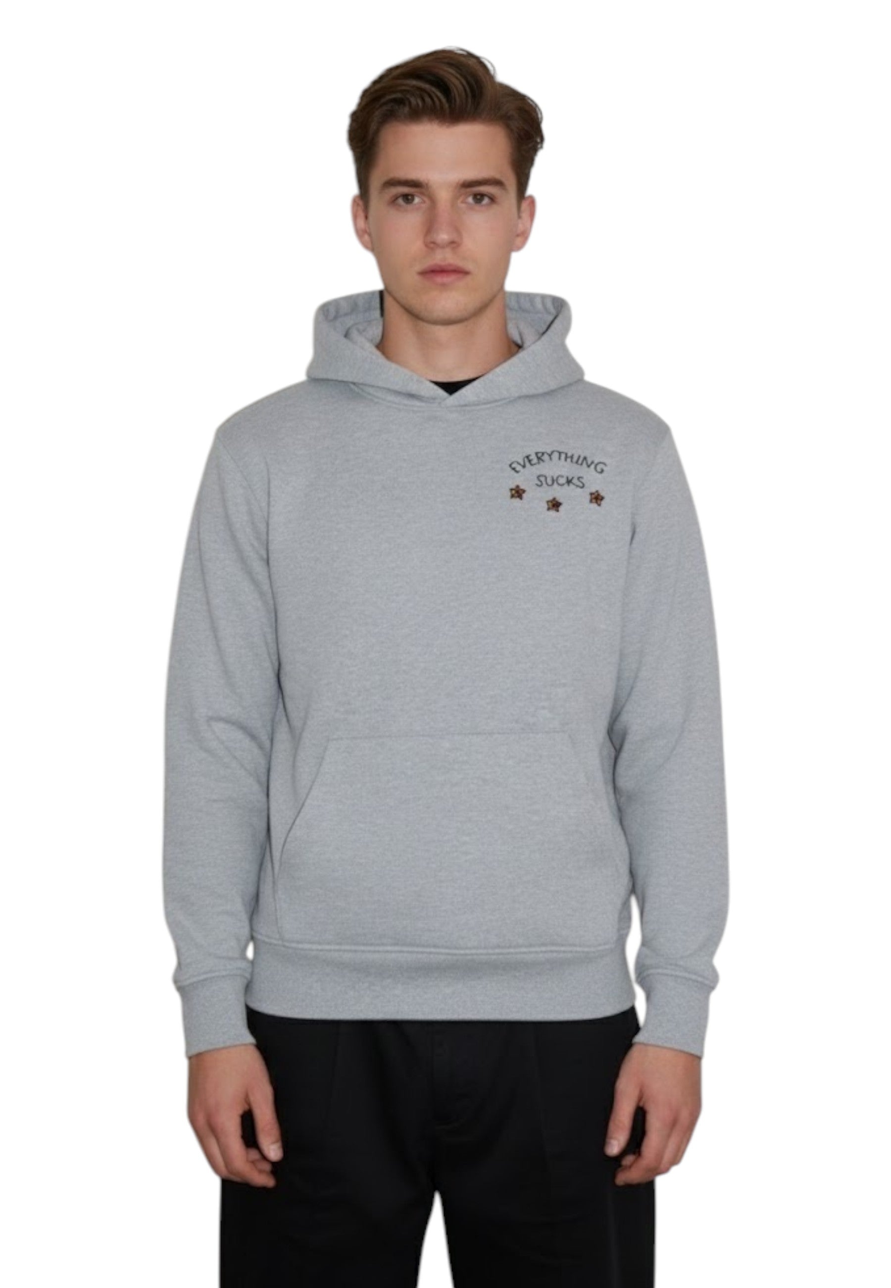 FELPE CON CAPPUCCIO Grigio Inspired By A True Story