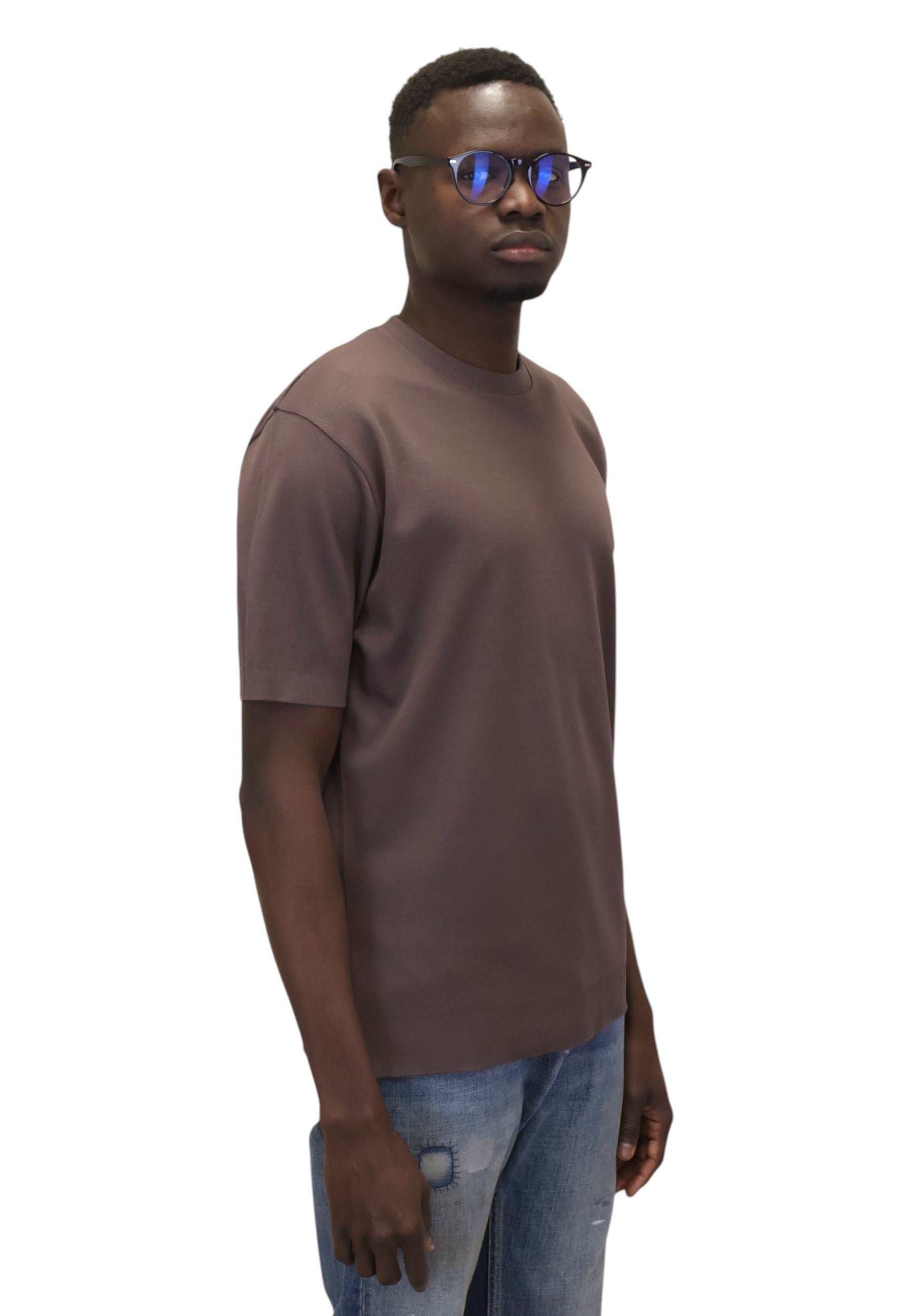 T-SHIRT Marrone Altea