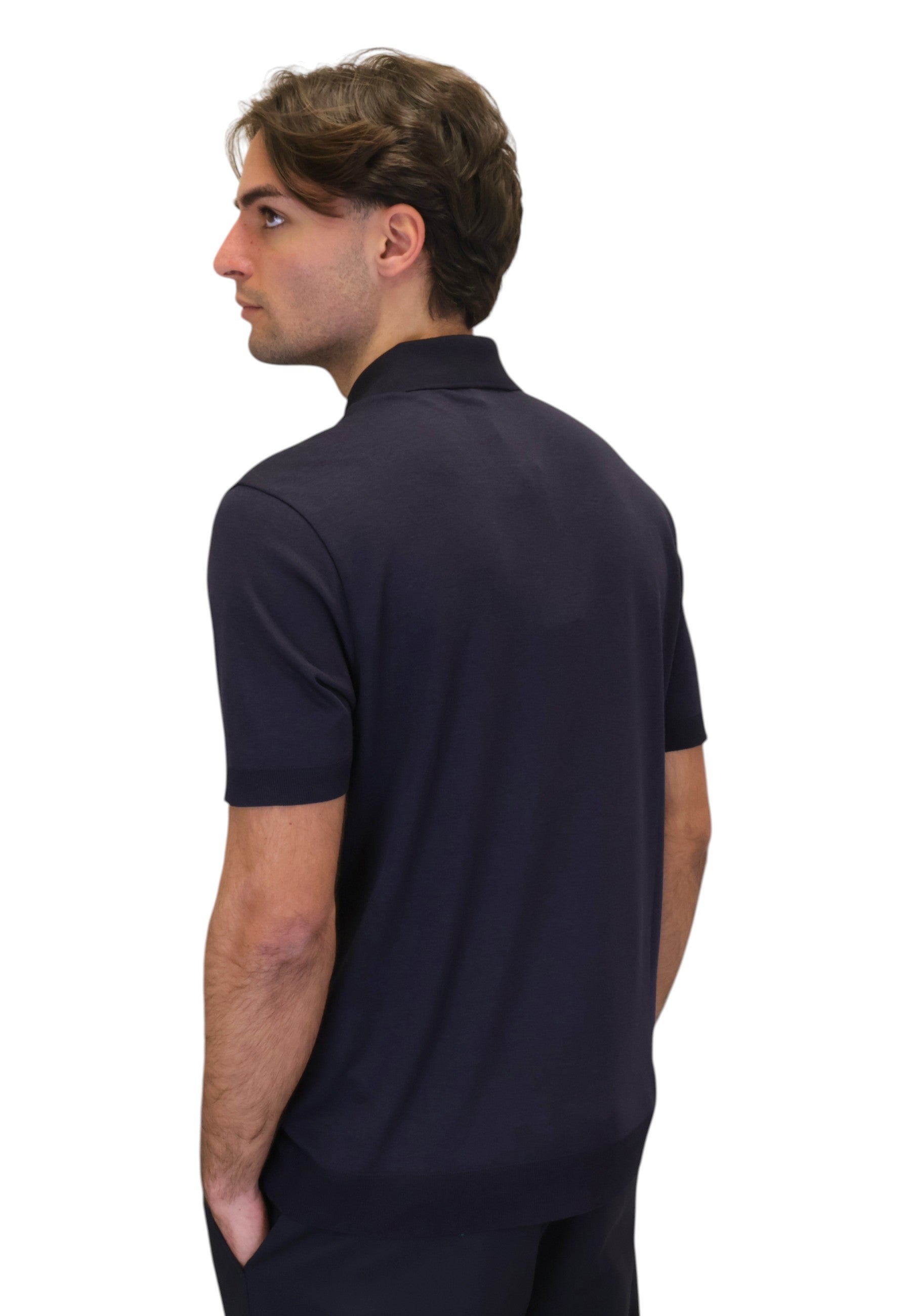 POLO A MANICA CORTA Blu Altea