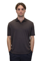 POLO A MANICA CORTA Marrone Altea