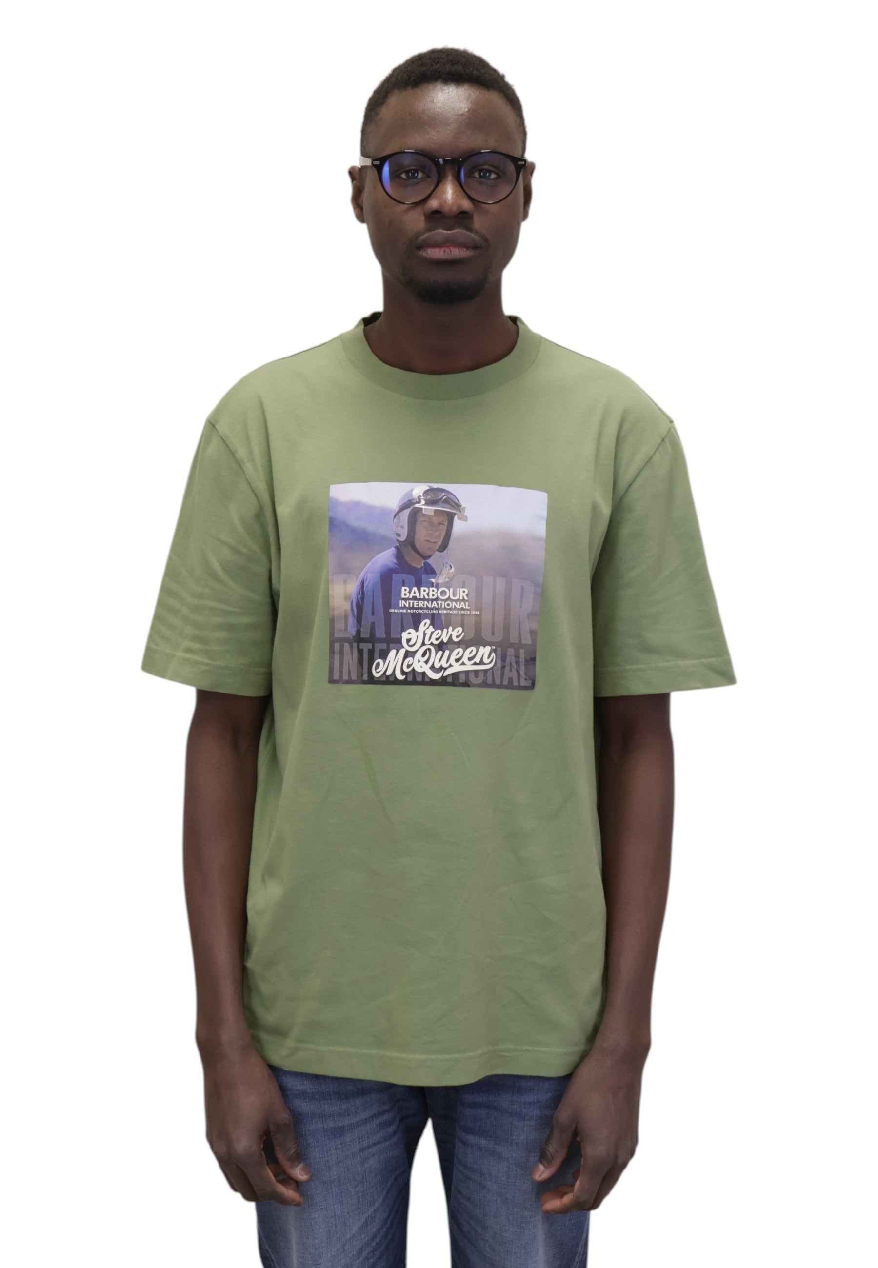 T-SHIRT Verde Barbour International