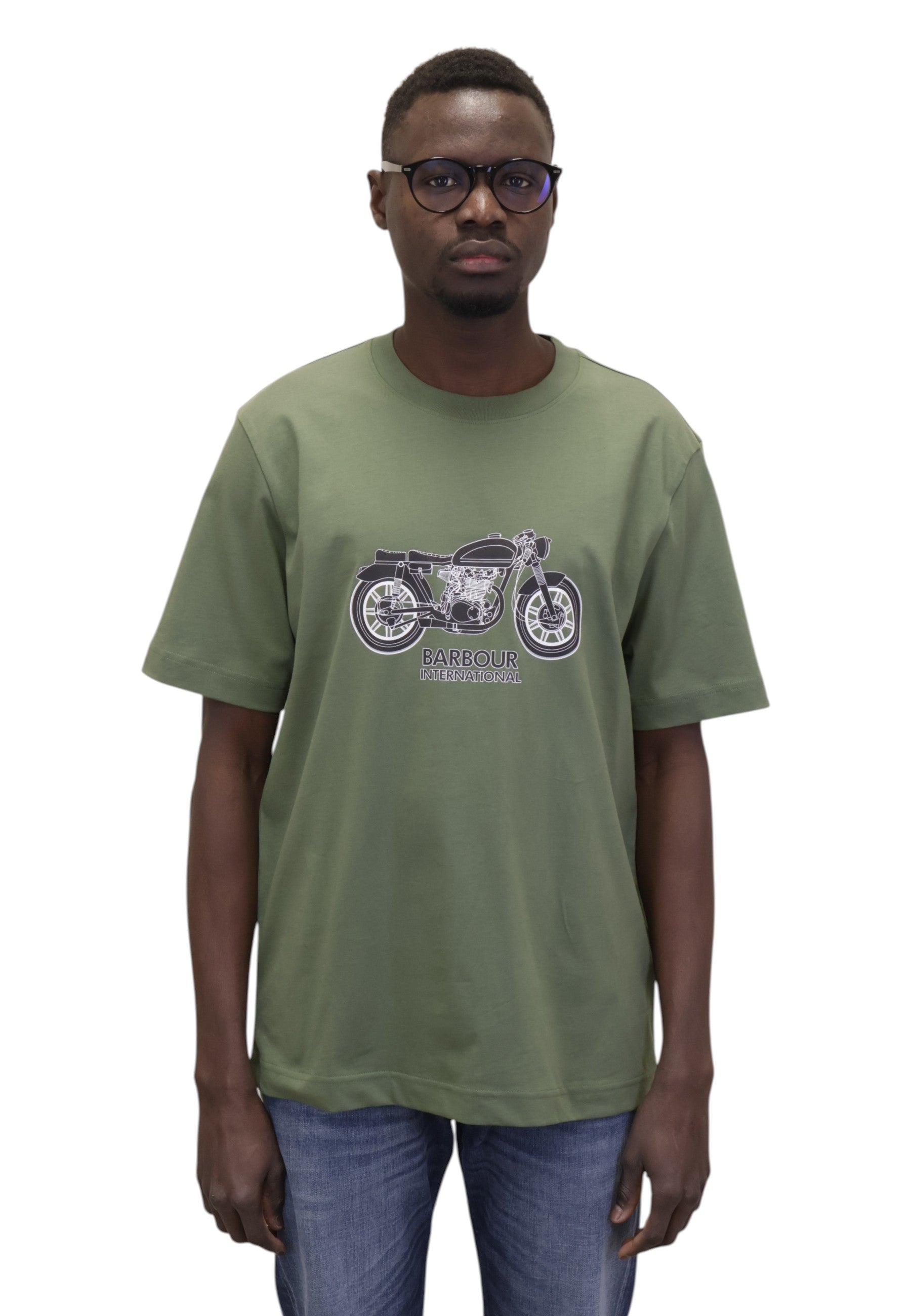 T-SHIRT Verde Barbour International