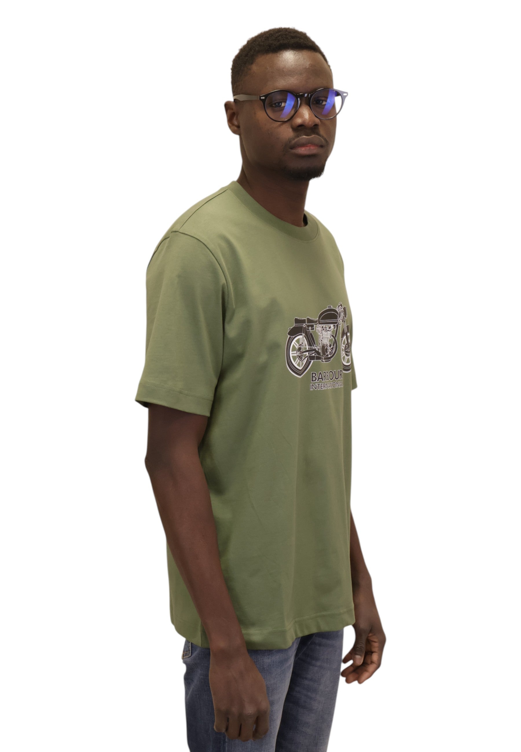 T-SHIRT Verde Barbour International