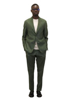 BLAZER MONOPETTO Verde Bottega Marchigiana 