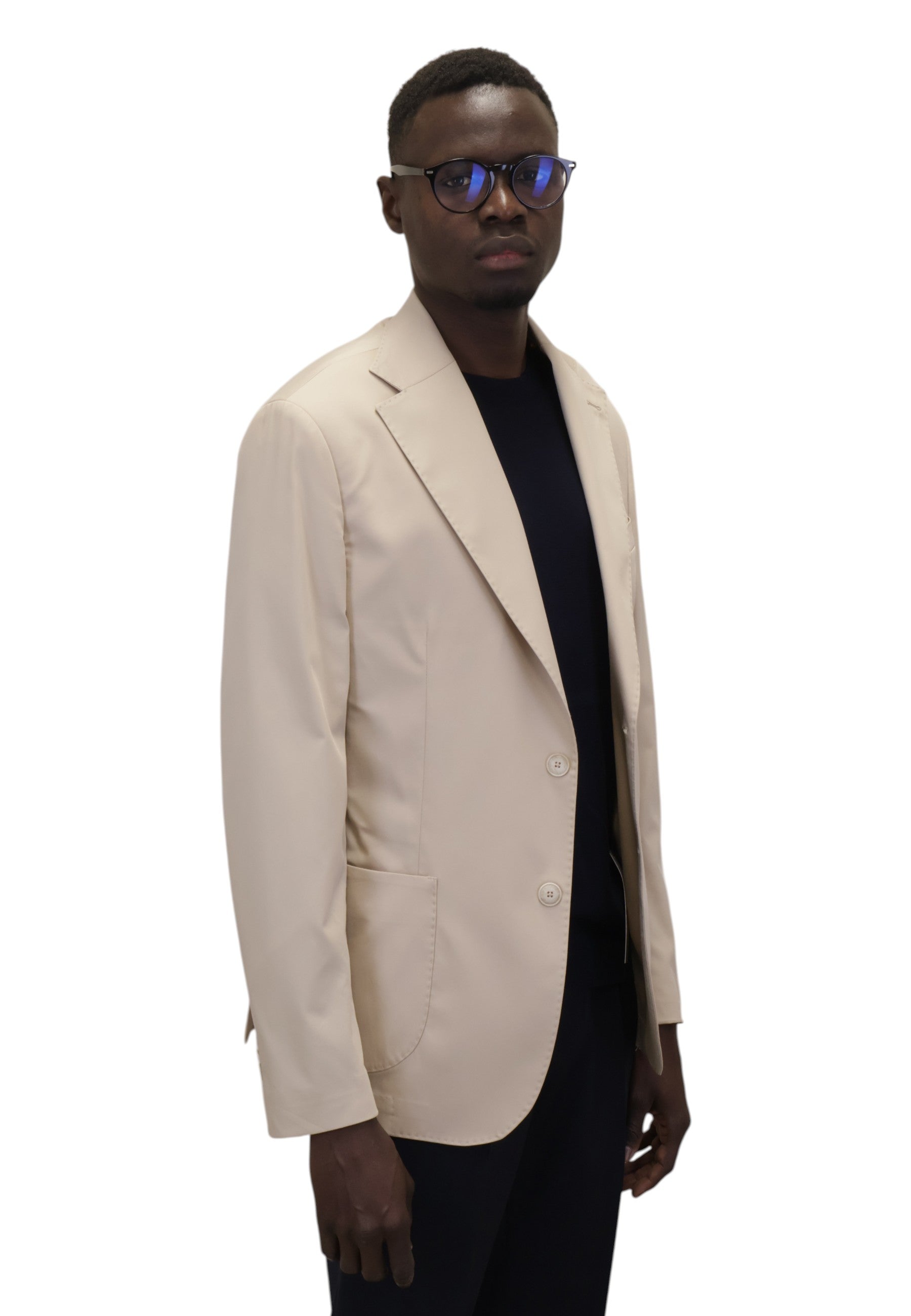 BLAZER MONOPETTO Beige Bottega Marchigiana 