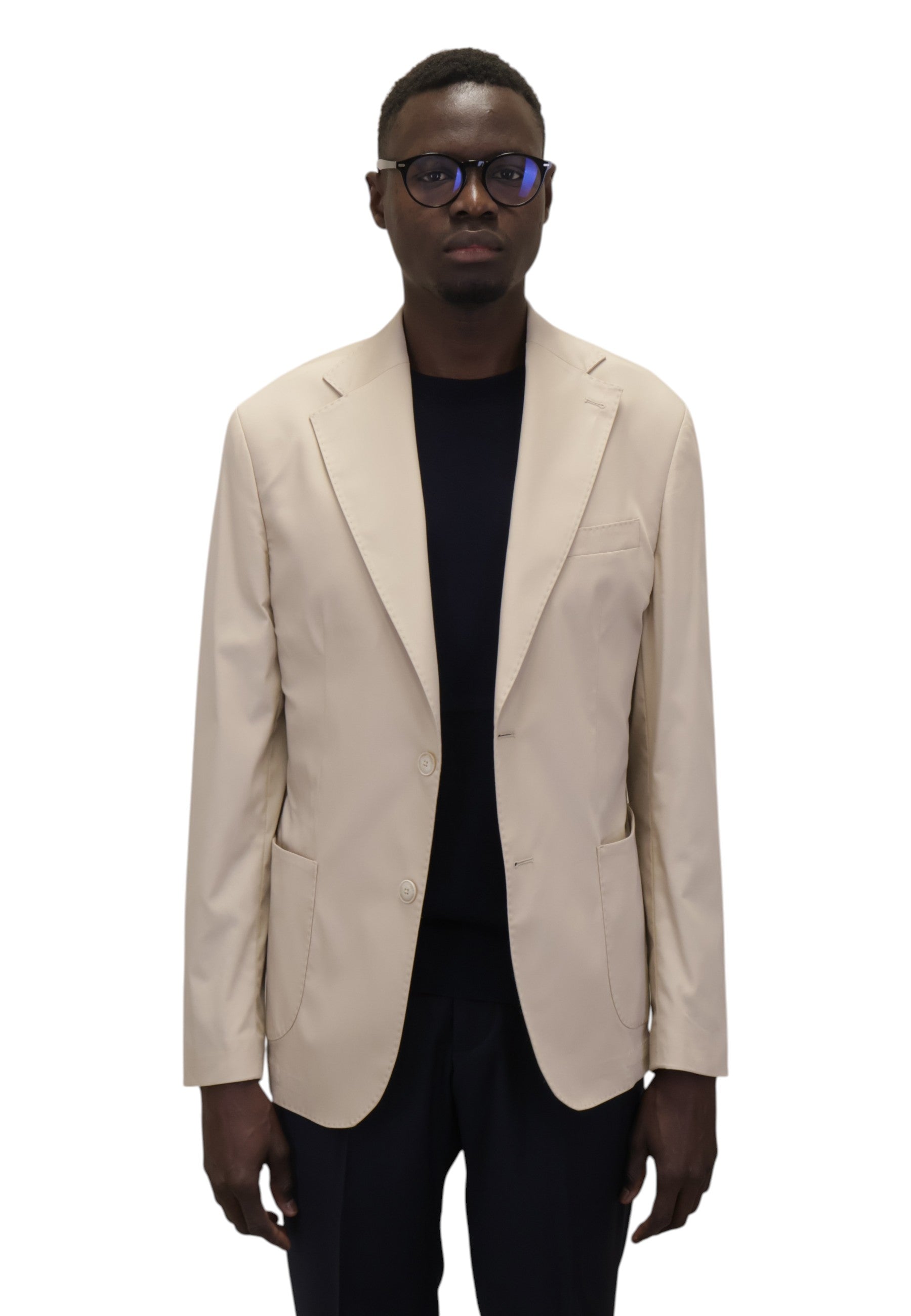 BLAZER MONOPETTO Beige Bottega Marchigiana 