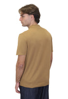 POLO A MANICA CORTA Beige Daniele Fiesoli