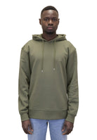 FELPE CON CAPPUCCIO Verde Woc