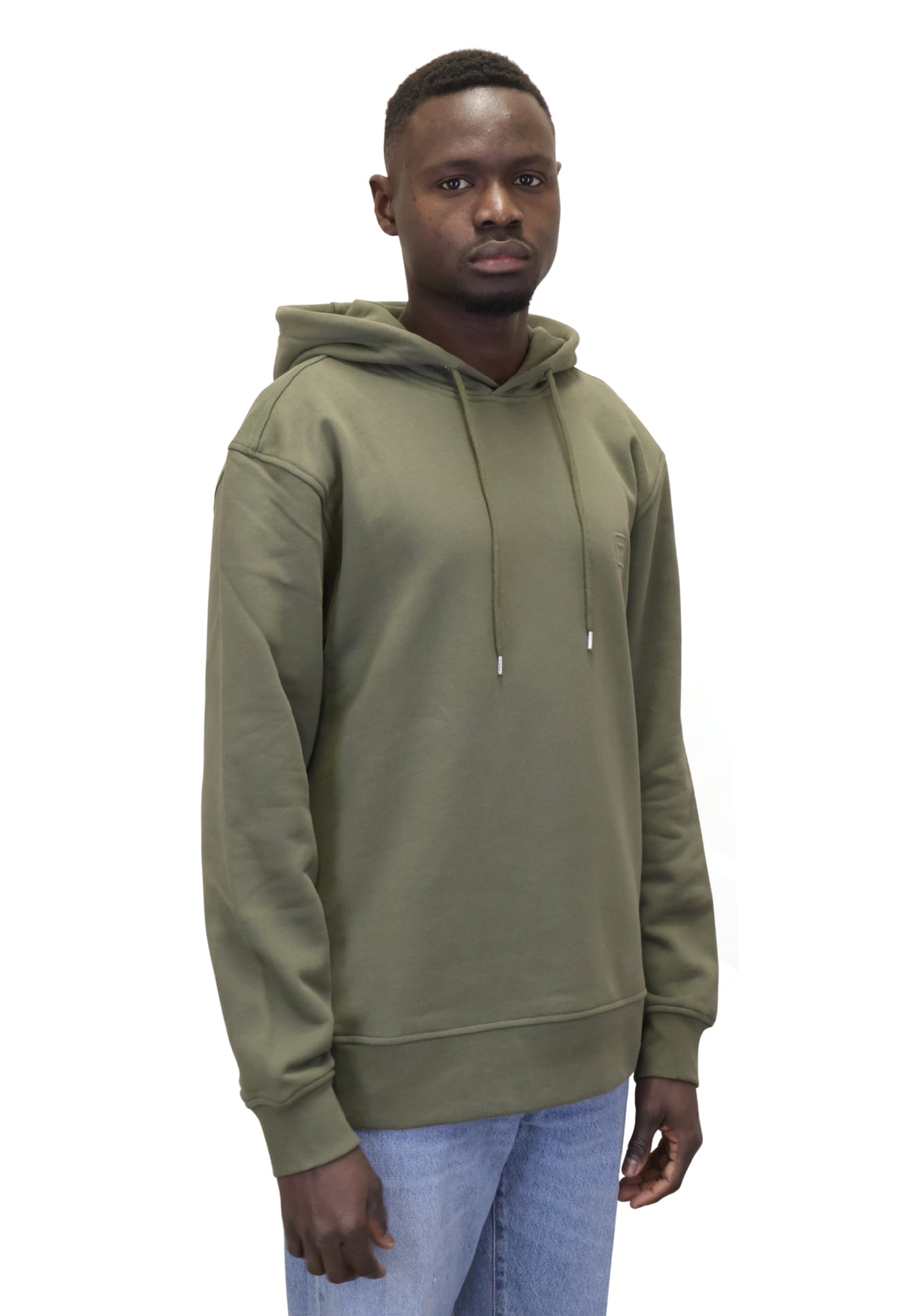 FELPE CON CAPPUCCIO Verde Woc