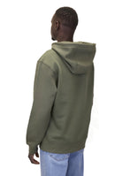 FELPE CON CAPPUCCIO Verde Woc