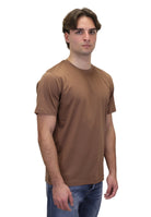 T-SHIRT Marrone Woc