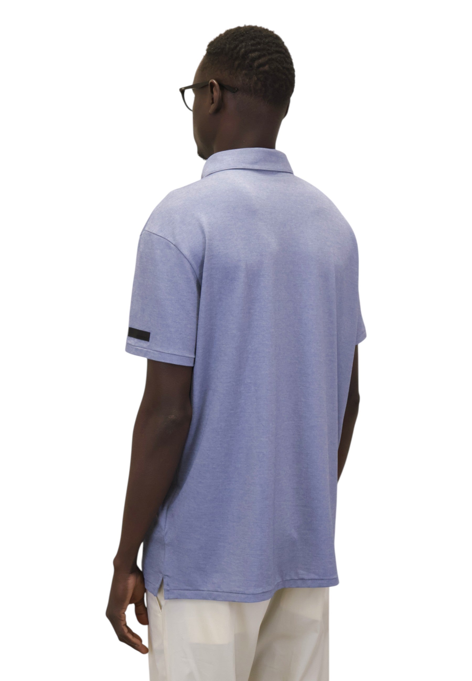 POLO A MANICA CORTA Blu Rrd