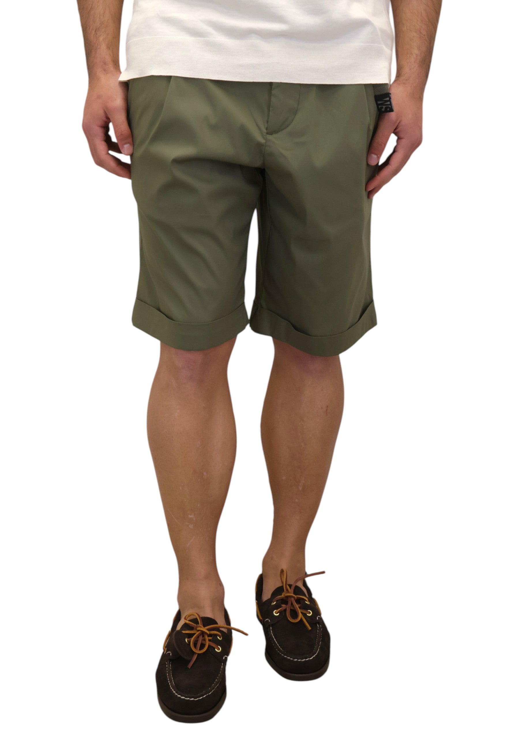 BERMUDA Verde Militare White Sand