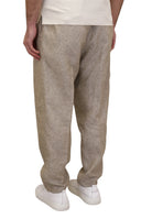 PANTALONI CON COULISSE Beige White Sand