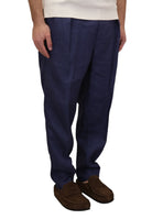 PANTALONI CON COULISSE Blu White Sand