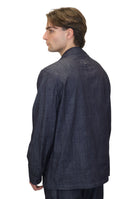 OVERSHIRT Blu White Sand