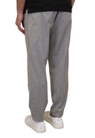 PANTALONI CON COULISSE Grigio White Sand