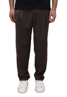 PANTALONI CON COULISSE Marrone White Sand
