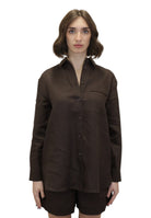 CAMICIE MANICA LUNGA Marrone Mm 2