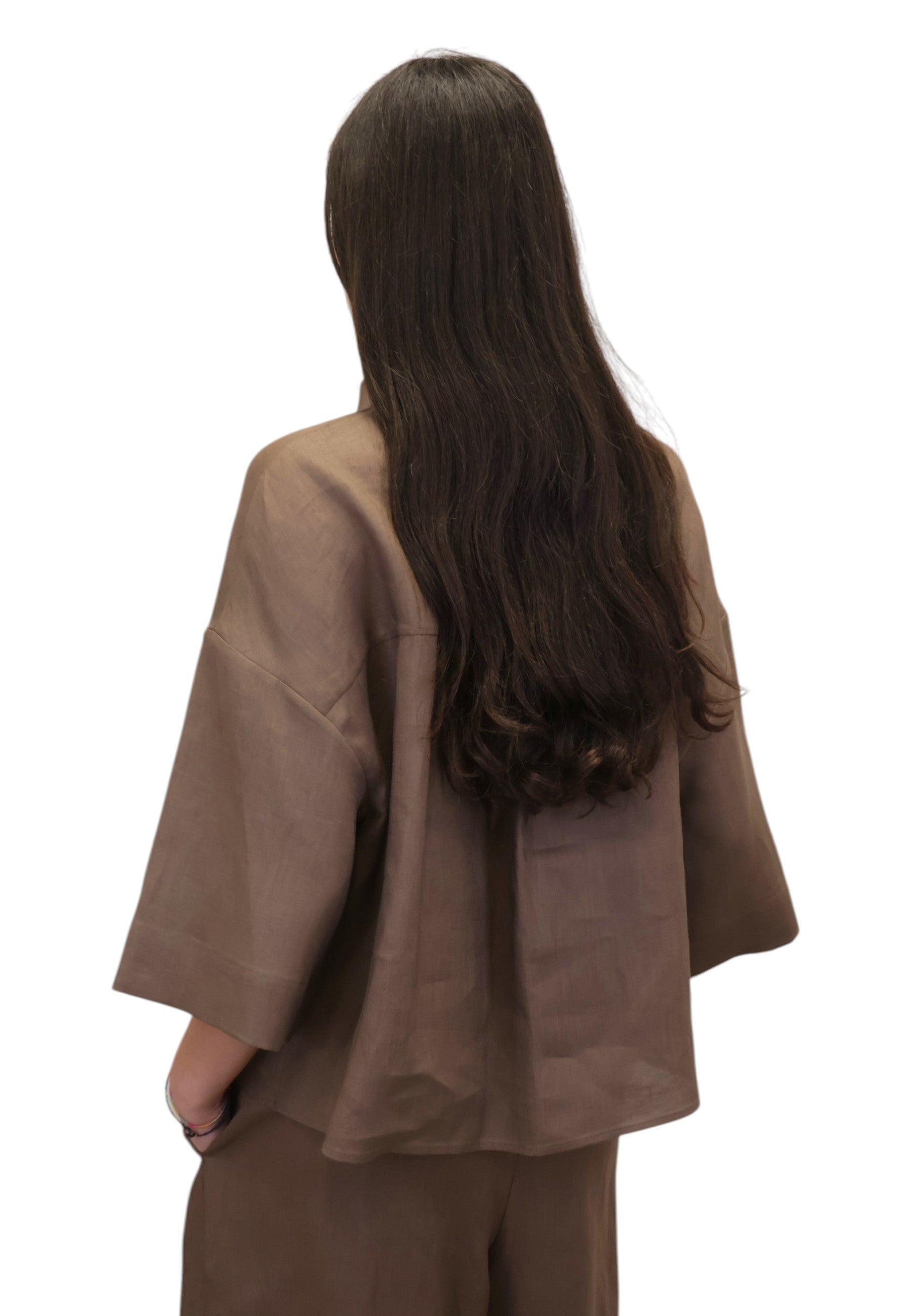 CAMICIE MANICA CORTA Marrone Mm 2