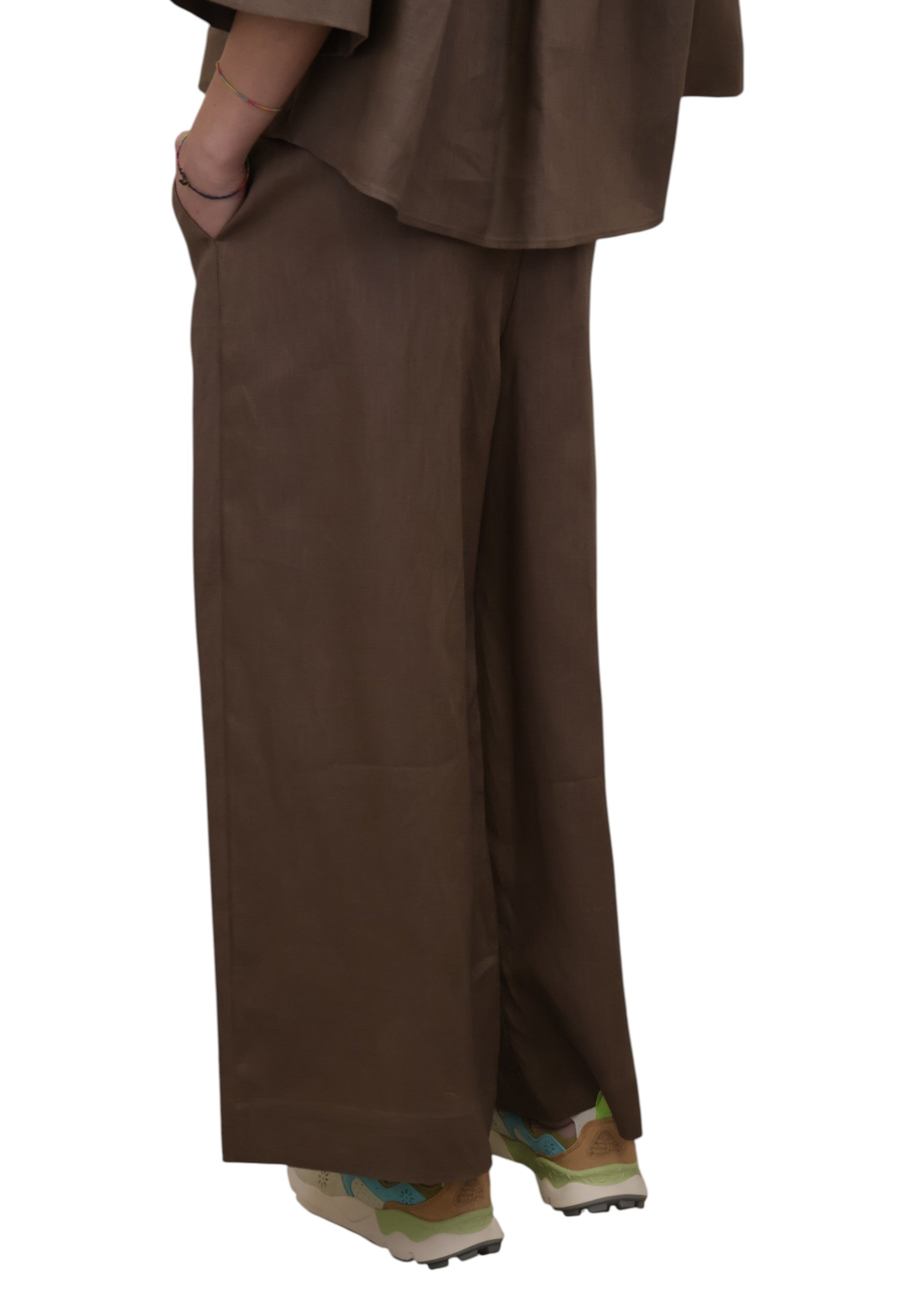 PANTALONI Marrone Mm 2