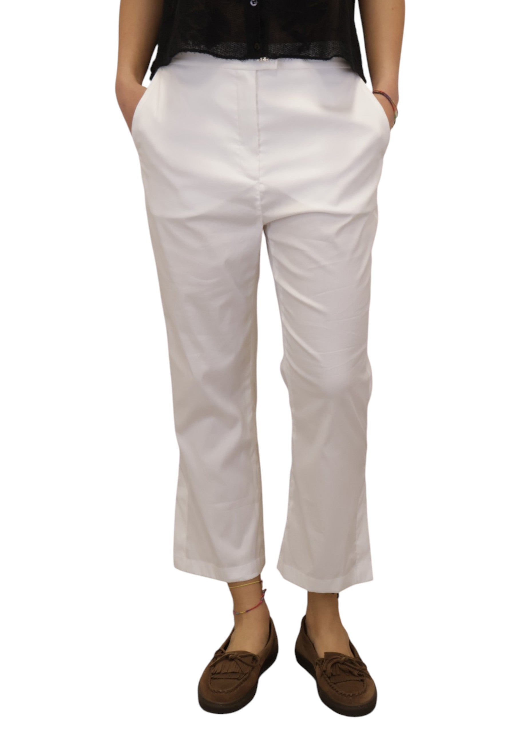 PANTALONI Bianco Maxmara Beachwear