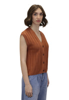GILET Marrone Mm 2