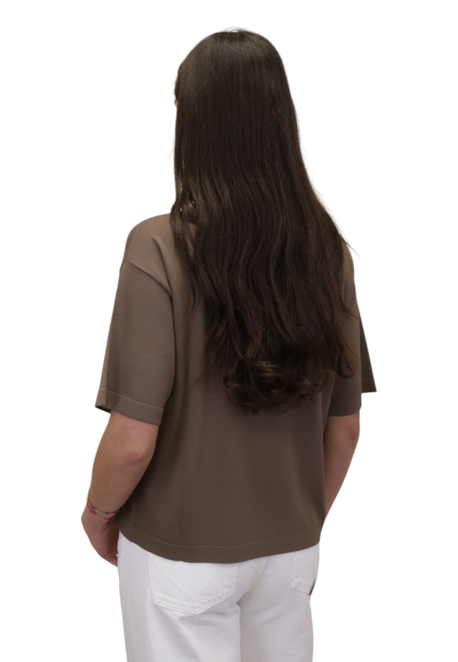 MAGLIE A GIROCOLLO Marrone Mm 2