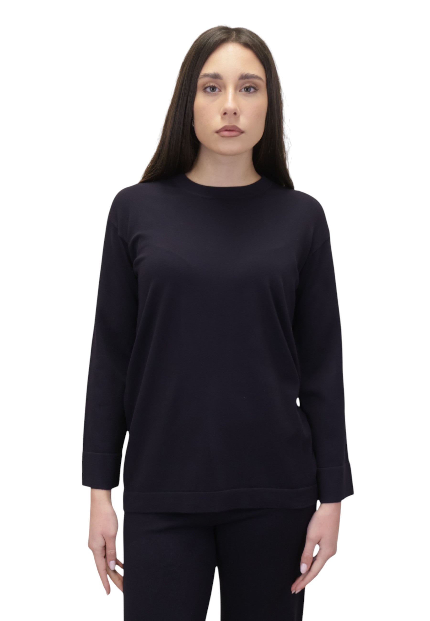 MAGLIE A GIROCOLLO Blu Mm 1
