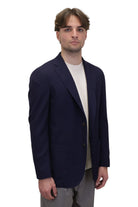 BLAZER MONOPETTO Blu Bagnoli