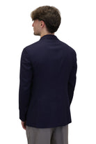 BLAZER MONOPETTO Blu Bagnoli