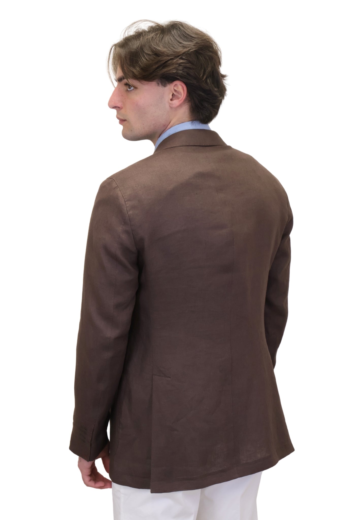 BLAZER MONOPETTO Marrone Bagnoli