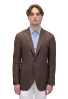 BLAZER MONOPETTO Marrone Bagnoli