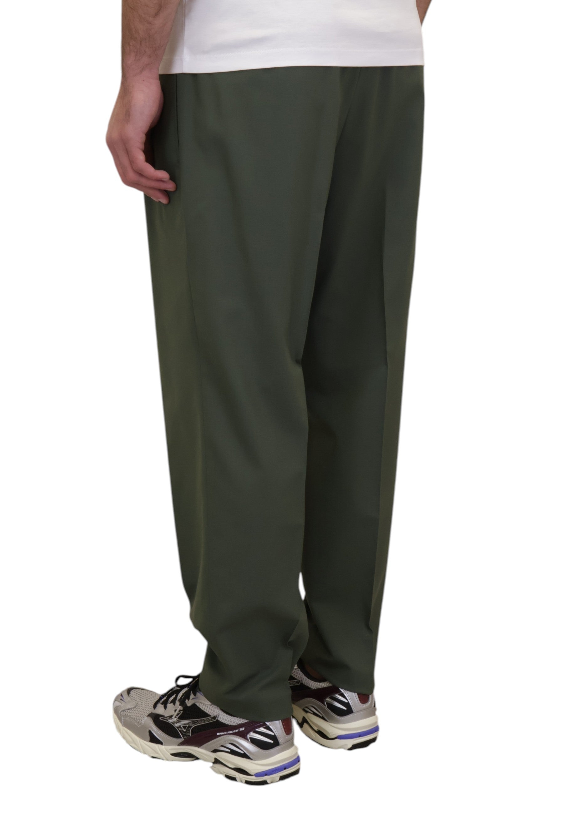 PANTALONI CON COULISSE Verde Be.able