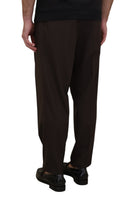 PANTALONI CON COULISSE Marrone Be.able