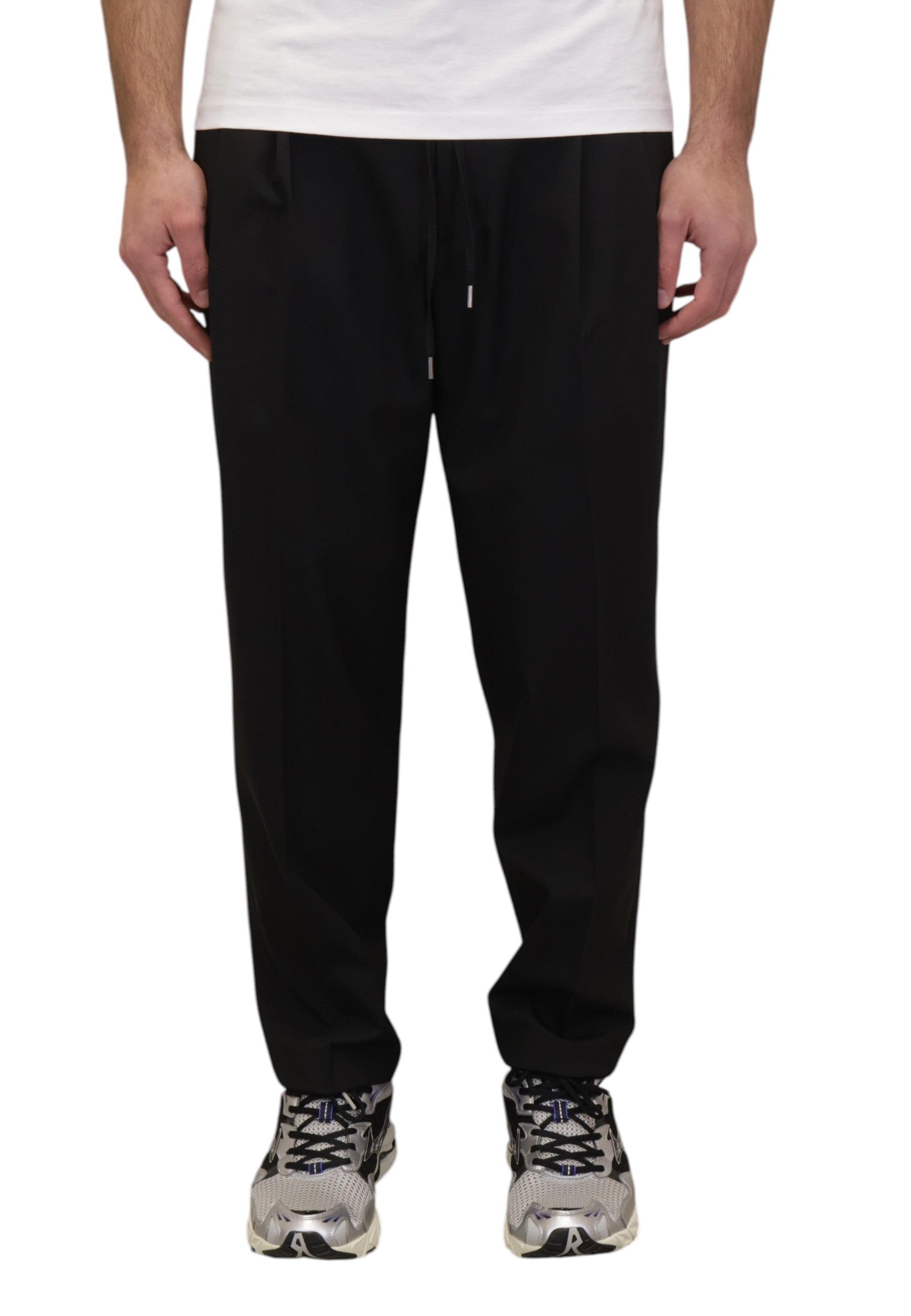 PANTALONI CON COULISSE Nero Be.able