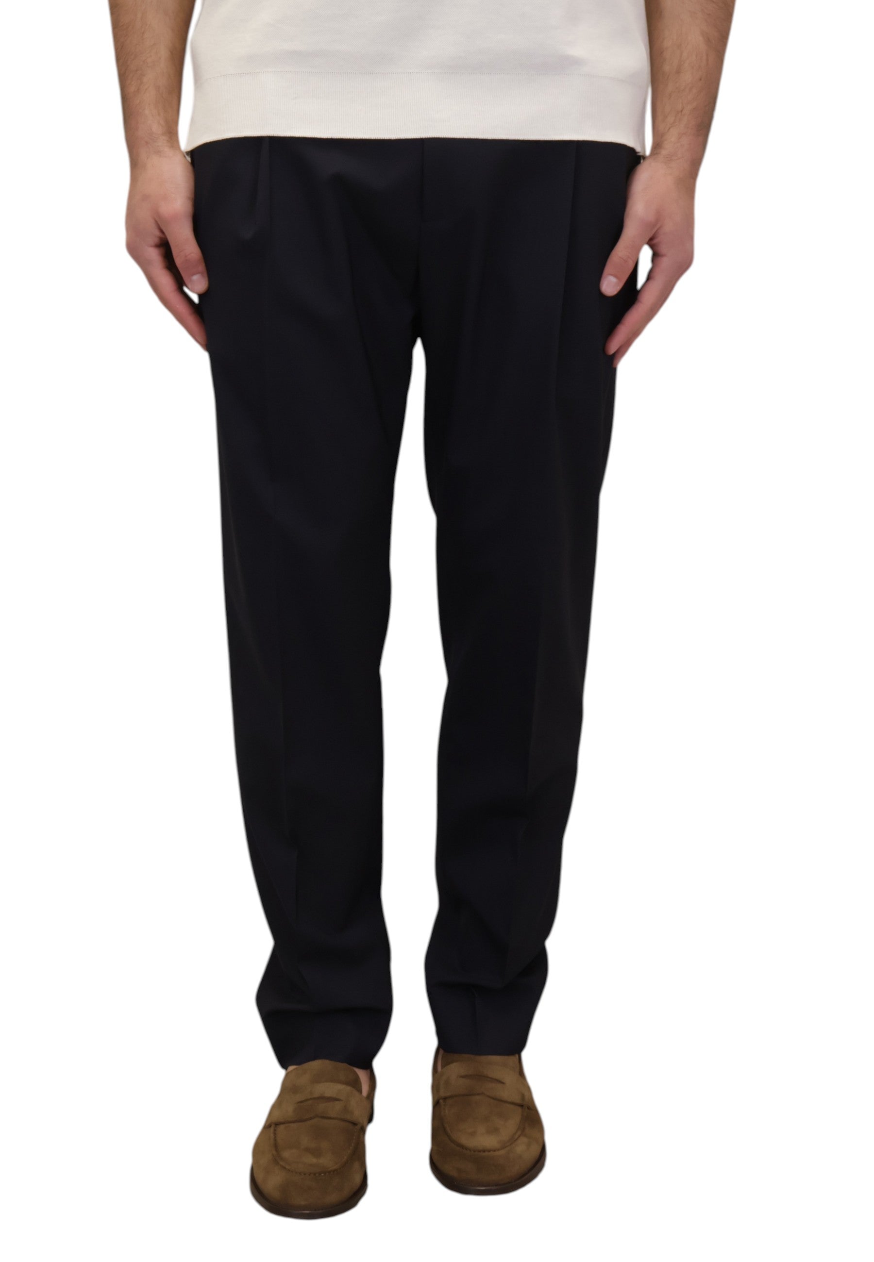 PANTALONI TASCA A FILO Blu Be.able