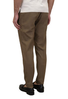 PANTALONI CON COULISSE Marrone Be.able