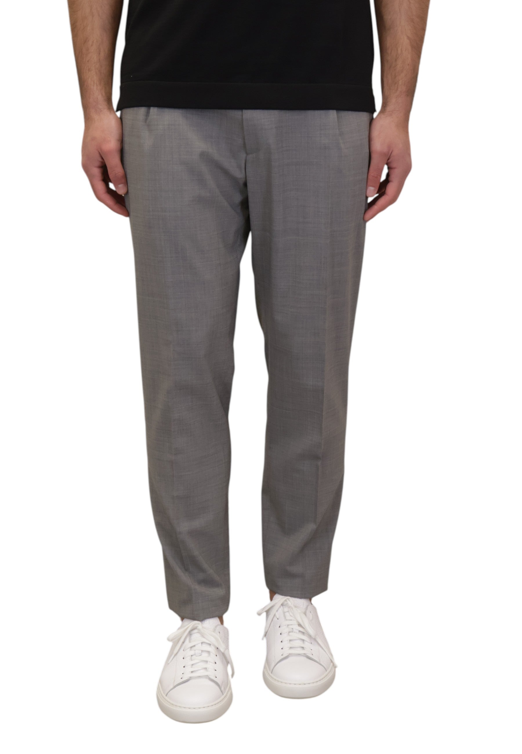 PANTALONI CON COULISSE Grigio Be.able