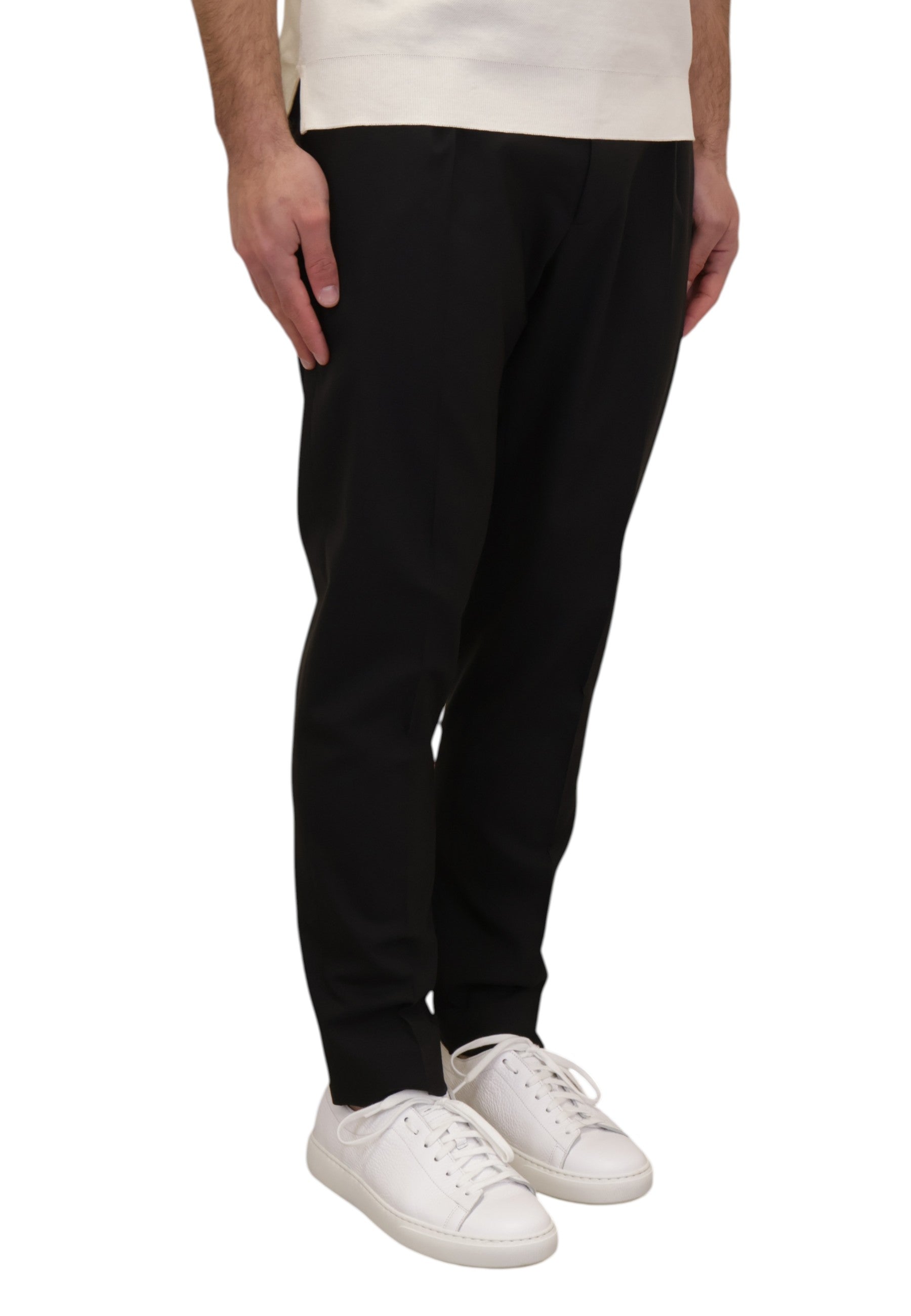 PANTALONI CON COULISSE Nero Be.able