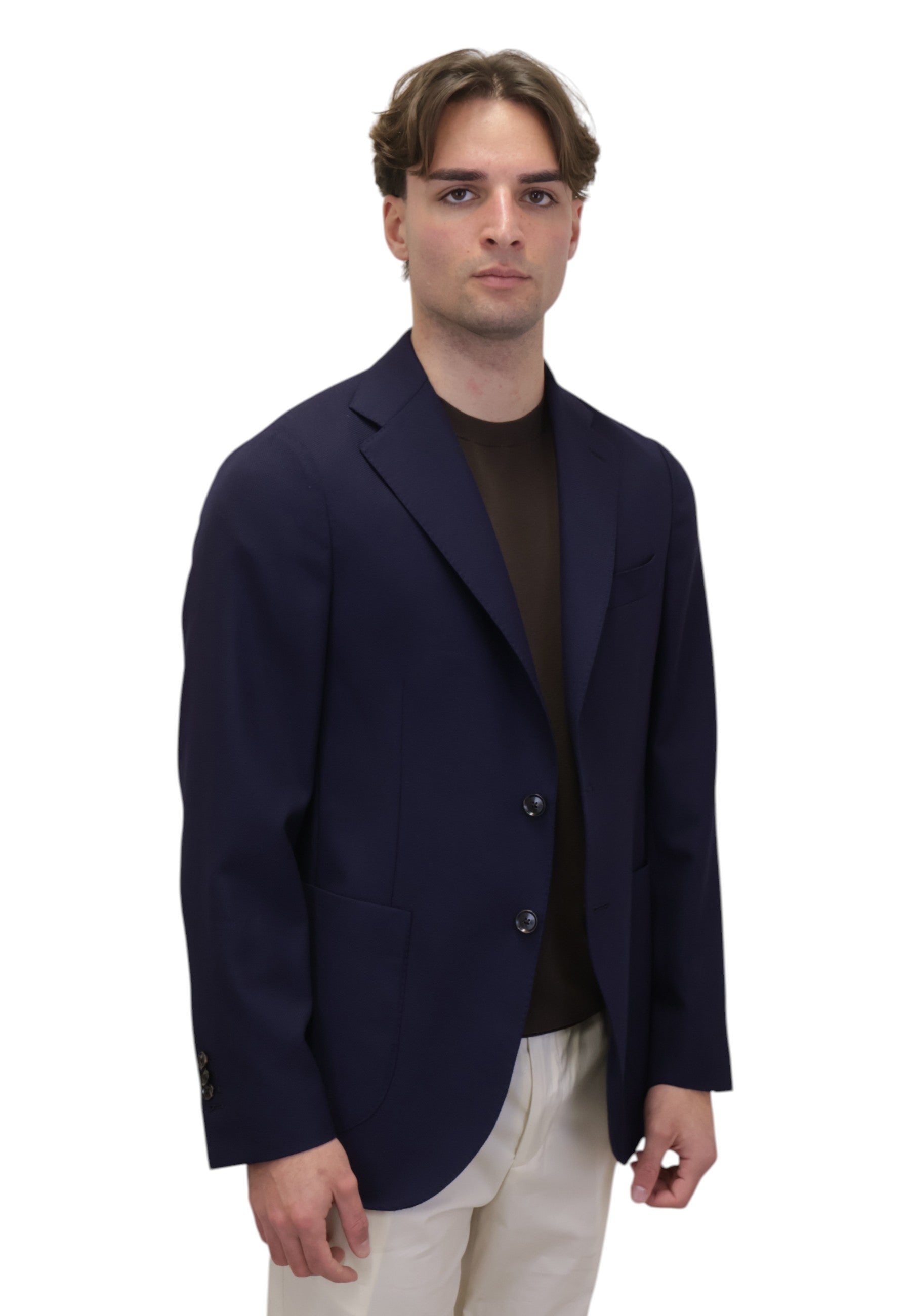 BLAZER MONOPETTO Blu Bollani Napoli