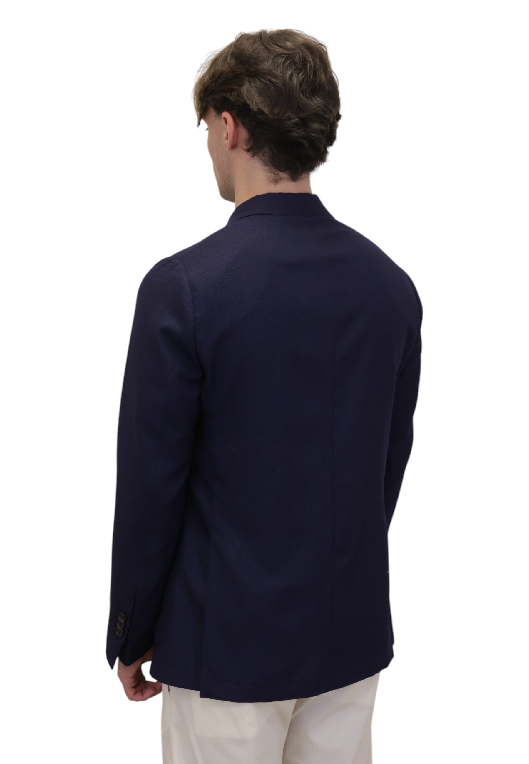 BLAZER MONOPETTO Blu Bollani Napoli