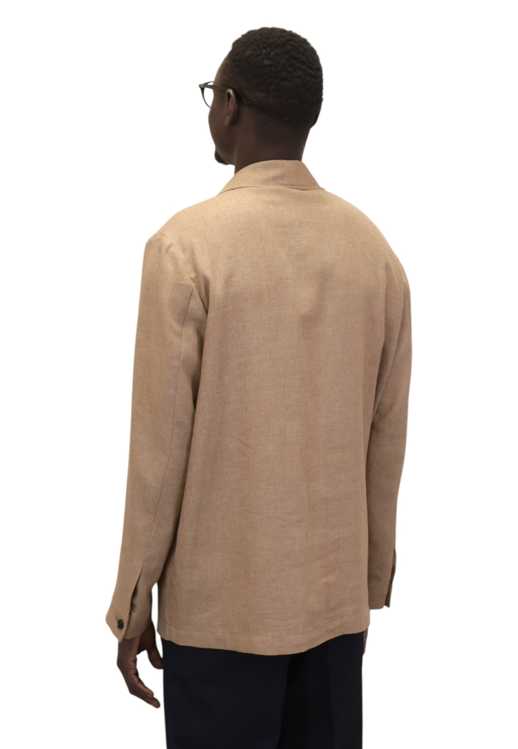 OVERSHIRT Beige Bollani Napoli