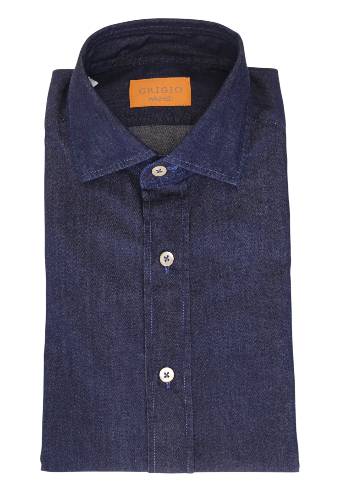 CAMICIE MANICA LUNGA Blu Grigio