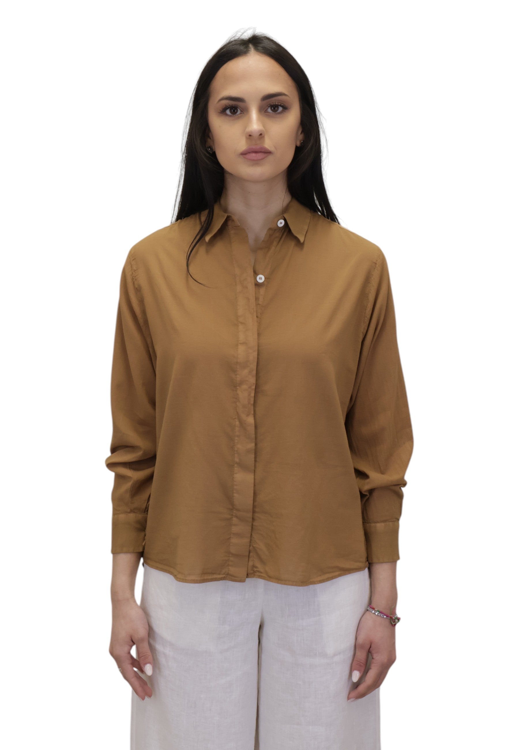 CAMICIE MANICA LUNGA Beige Academia