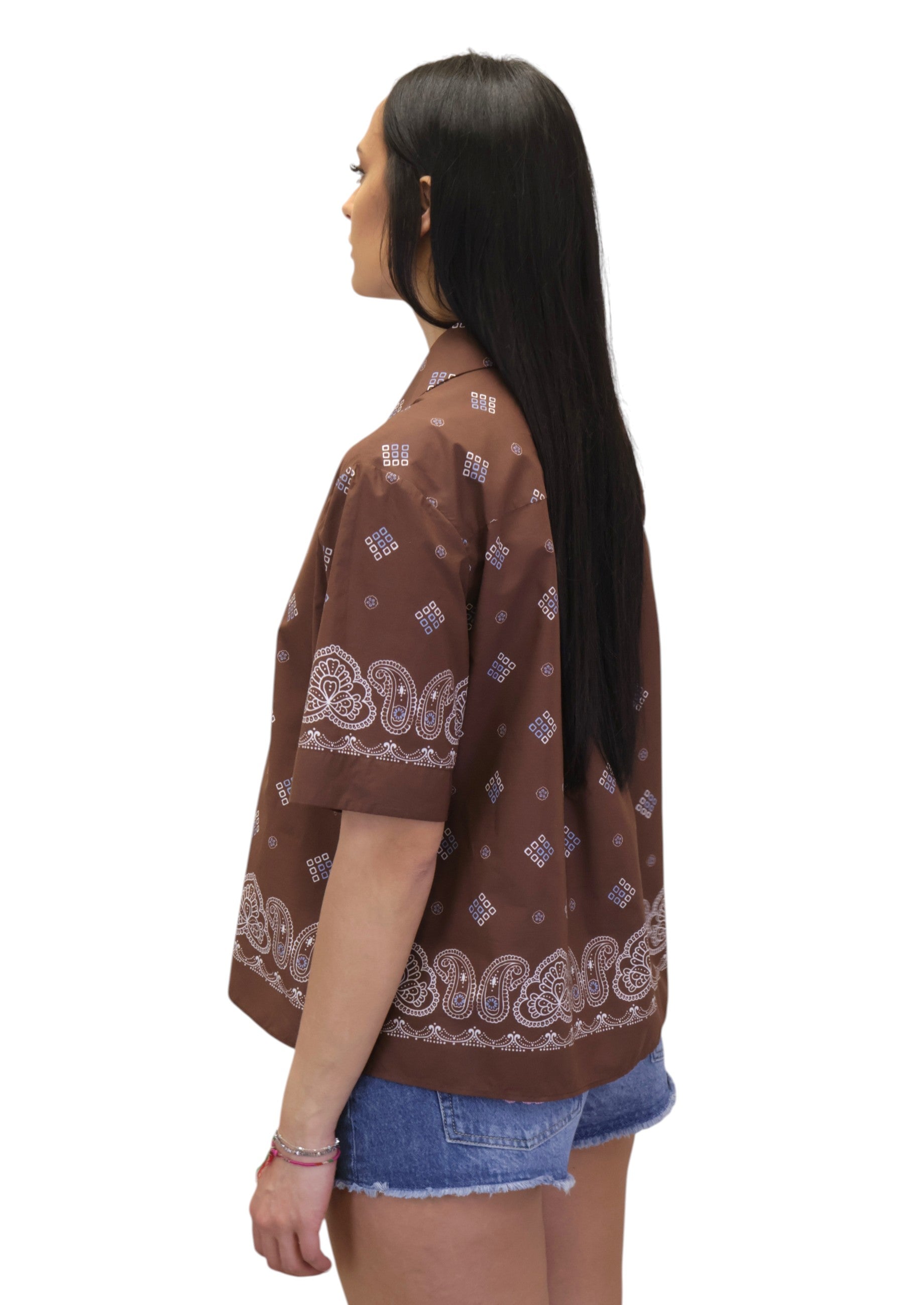 CAMICIE MANICA CORTA Marrone Academia