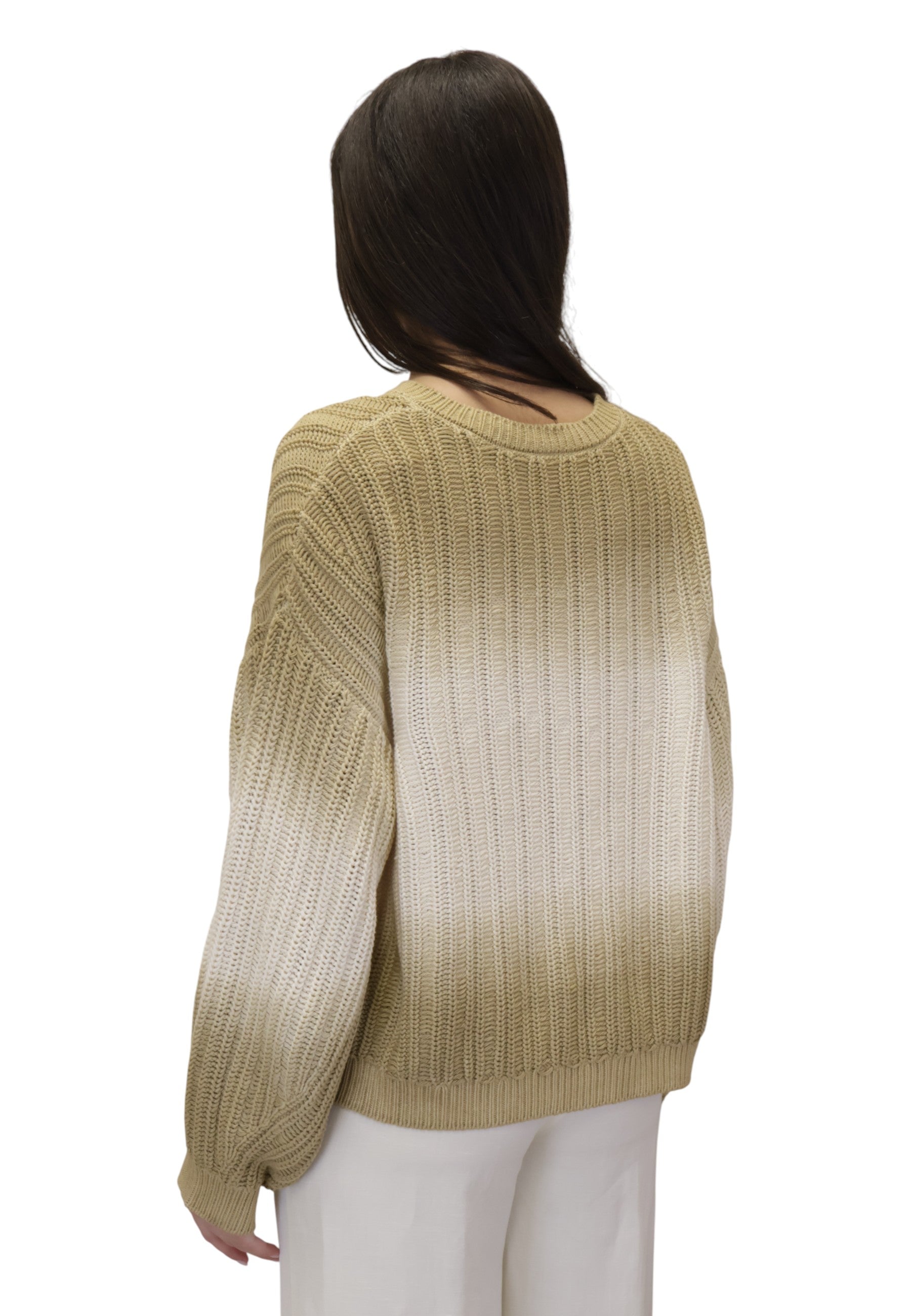 MAGLIE A GIROCOLLO Beige Liviana Conti