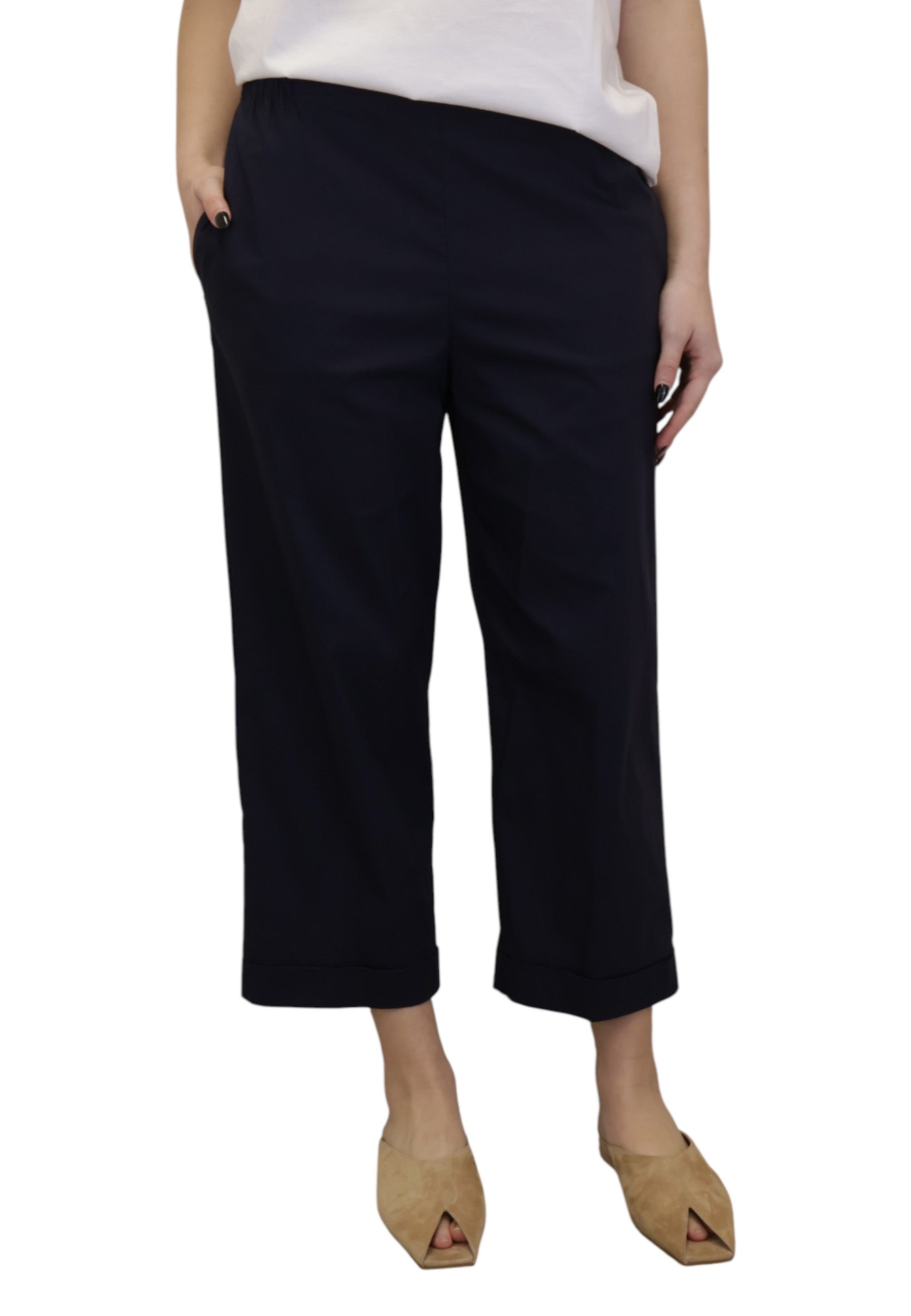 PANTALONI TASCA A FILO Blu Liviana Conti