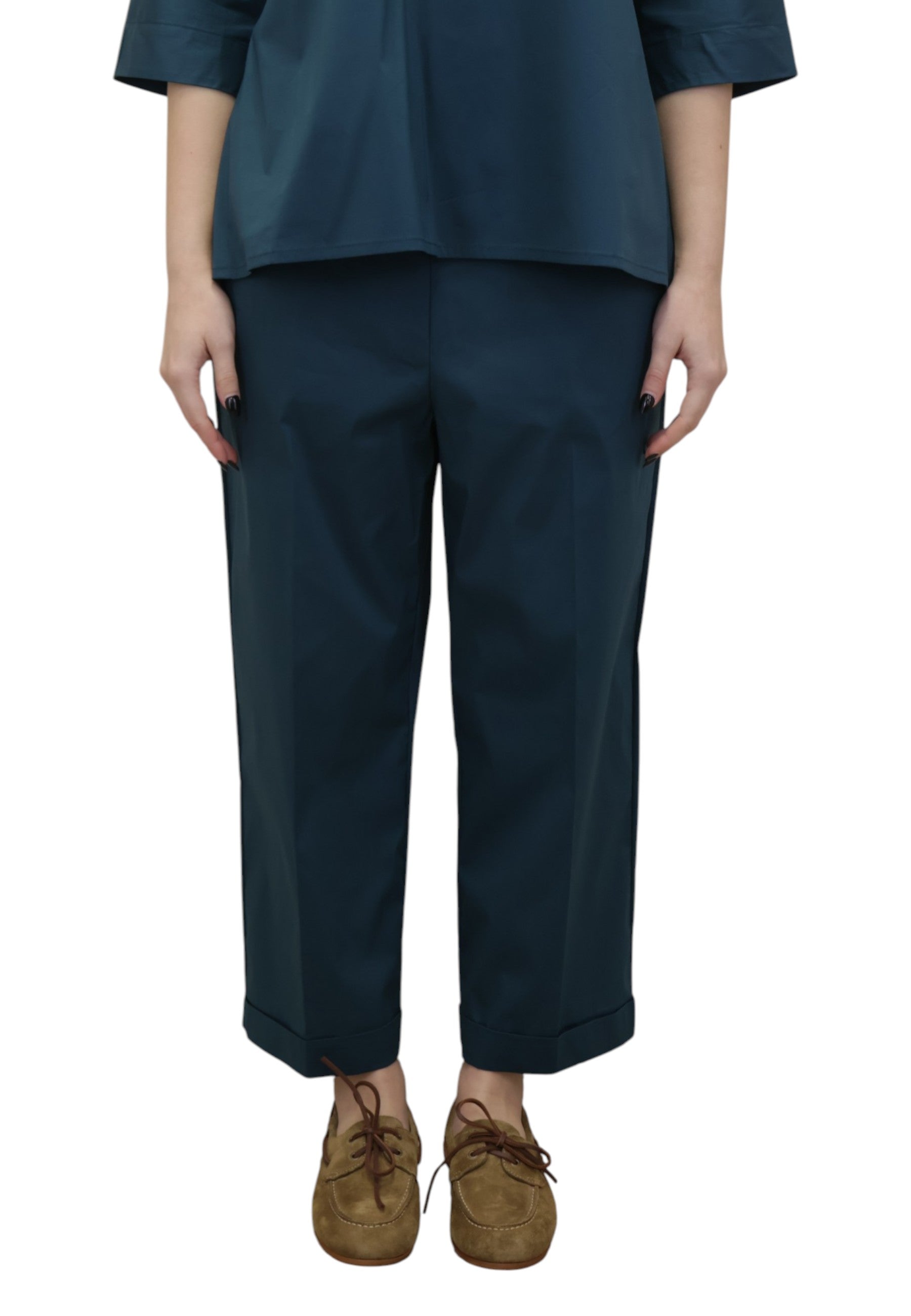 PANTALONI Verde Liviana Conti