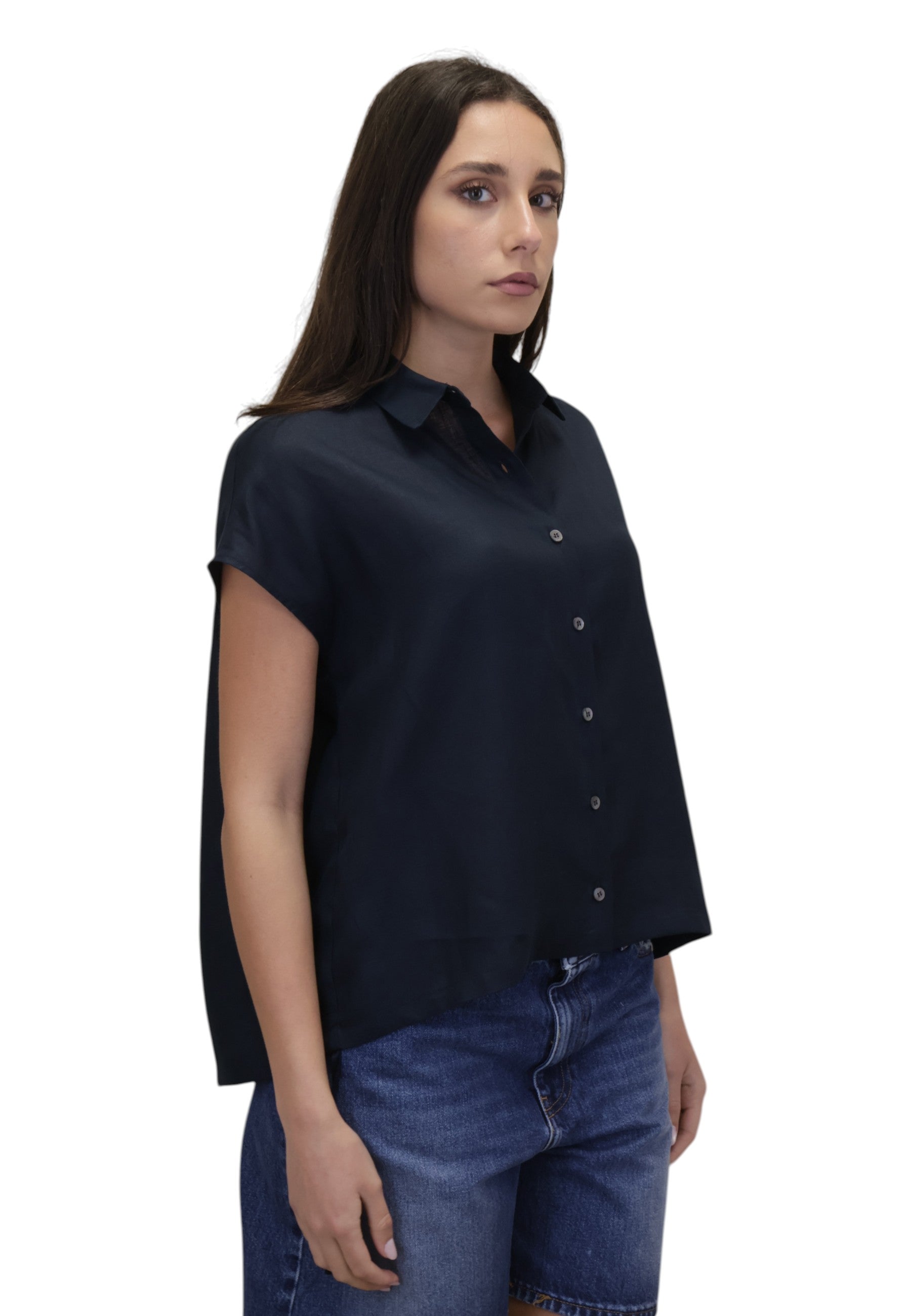 CAMICIE MANICA CORTA Blu Liviana Conti